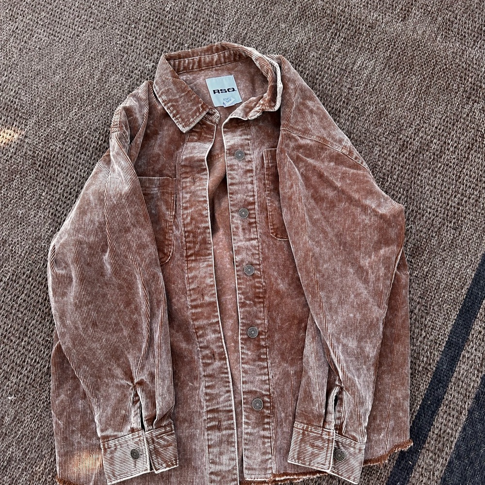 RSQ Brown Jean Jacket